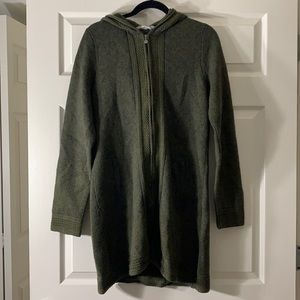 Athleta Sweater Hoodie Dress